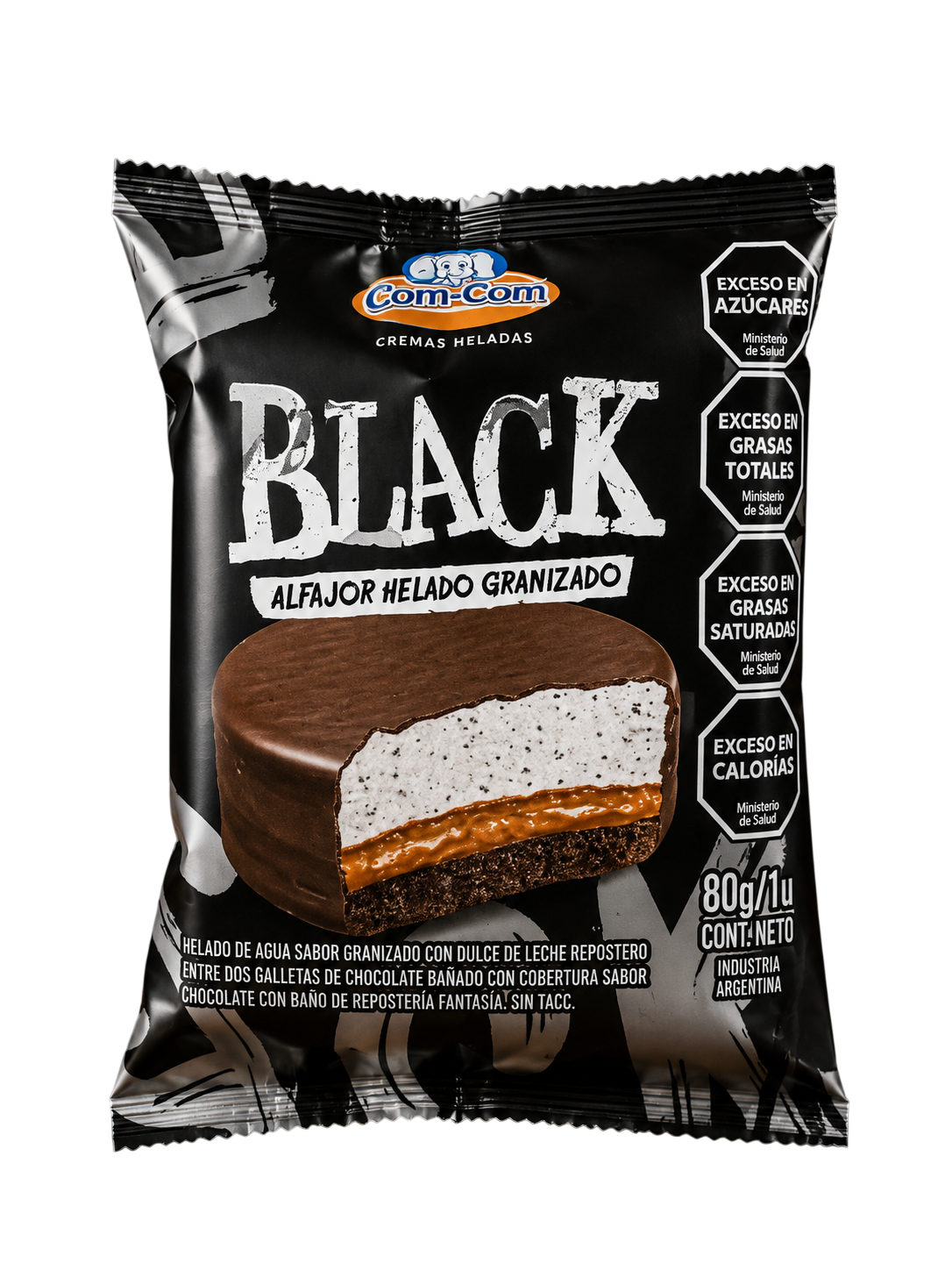Alfajor Black, imagen ilustrativa